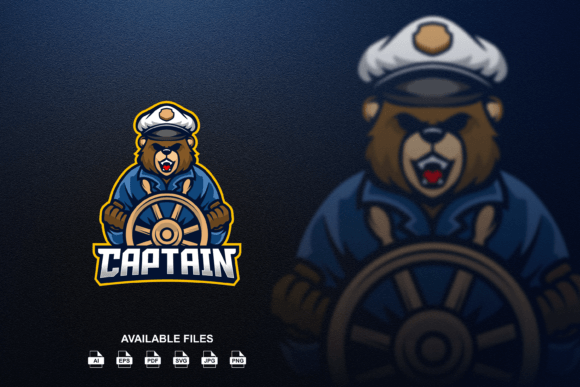 Bear Captain Logo: A Designer's Review for Embroidery