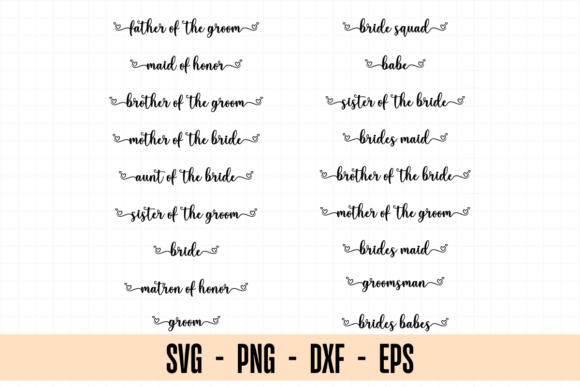 Bride Bundle SVG: Wedding Graphics & Illustrations