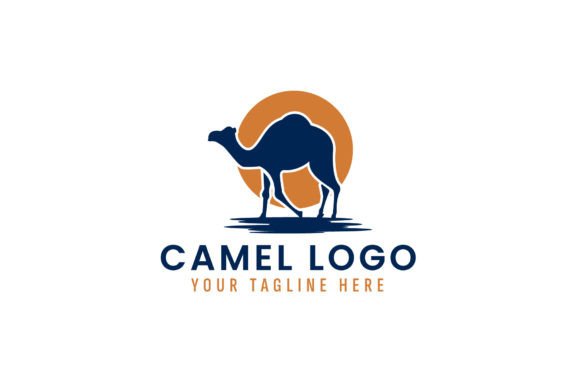 Camel Logo Vector Icon: Graphics for Logos