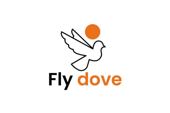 Dove Logo Vector Icon Illustration: Graphics & Logos