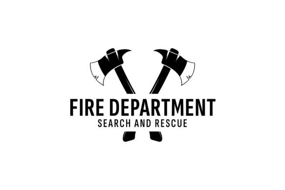 Fire Department Logo Illustration: Premium Graphics & Logos