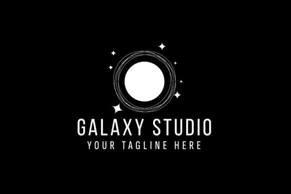 Galaxy Logo Vector Icon Illustration for Graphics and Logos