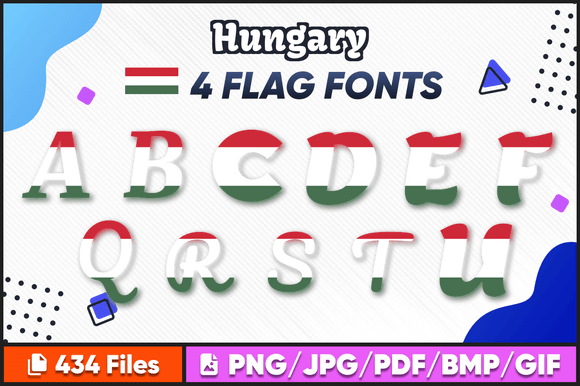 Hungary Font: Graphics for Crafts & Commerce