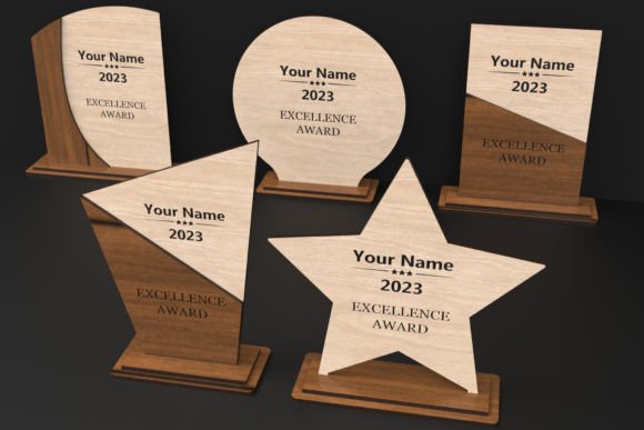Laser Cutting Ornaments: Trophy SVG Review