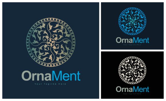 Ornament Pattern Set: Premium Graphics for Logos