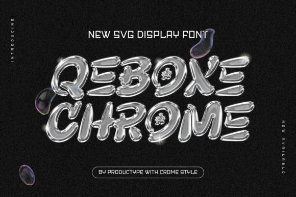 Qebox Chrome: Bold Display Fonts for Modern Crafts