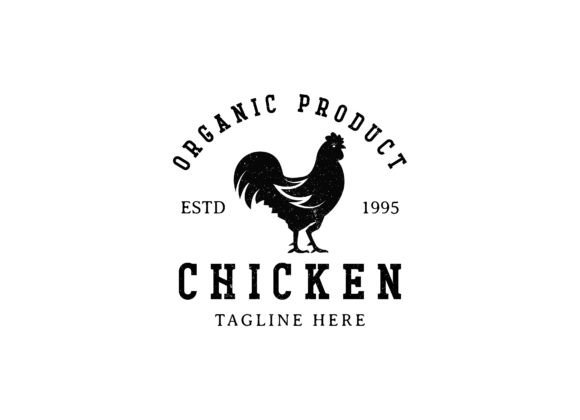 Review: Classic Vintage Chicken Logo for Embroidery