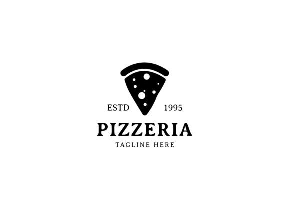 Vintage Pizza Logo: Premium Graphics and Logos